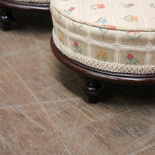Load image into Gallery viewer, x SOLD A Pair of Antique Australian Cedar and Fabric Footstools, Prayer Kneelers. B11787