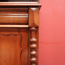 Load image into Gallery viewer, Antique Australian Cedar Single-Drawer Sideboard Chiffonier, or Hall Cabinet. B11792