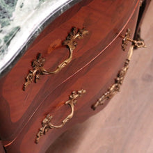 Load image into Gallery viewer, x SOLD Antique French Mahogany and Marble Top Chest of Drawers, Hall Cabinet, Chest. B11331