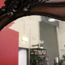 Load image into Gallery viewer, x SOLD Antique French Oak and Bevelled Edge Wall Mirror, Mantel Mirror, Dressing Mirror. B11837