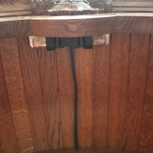 Load image into Gallery viewer, x SOLD Antique French Oak and Glass Single Door China Cabinet, Display Cupboard or Bookcase. B11898