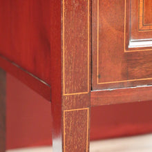 Load image into Gallery viewer, x SOLD Antique French Mahogany Bedside Cabinets or Side Table, Lamp or Hall Cupboards. B11895
