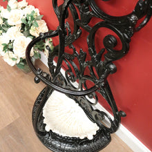 Load image into Gallery viewer, x SOLD Antique French Cast Iron Umbrella Stand, Coat Rack, Hat Hooks. B11531