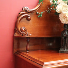 Load image into Gallery viewer, Antique Australian Cedar Single-Drawer Sideboard Chiffonier, or Hall Cabinet. B11792