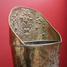 Load image into Gallery viewer, x SOLD Vintage French Brass Umbrella Holder or Kindling, Firewood Holder B11437