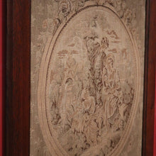 Load image into Gallery viewer, Antique French Aubusson Hand-made Tapestry in the Original Oak Frame. B11343