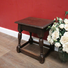 Load image into Gallery viewer, x SOLD Antique French Country Farmhouse Stool or Seat, Milking Chair or Seat. B11436