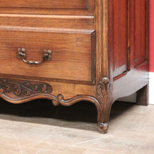 Load image into Gallery viewer, x SOLD Antique French Oak Single Drawer Blanket Box or Storage Chest with a Drawer. B12049
