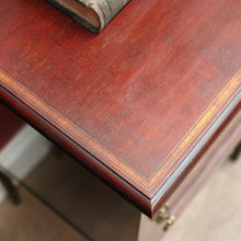 Load image into Gallery viewer, x SOLD Antique French Mahogany Bedside Cabinets or Side Table, Lamp or Hall Cupboards. B11895