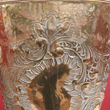 Load image into Gallery viewer, x SOLD Vintage French Brass Umbrella Holder or Kindling, Firewood Holder B11437