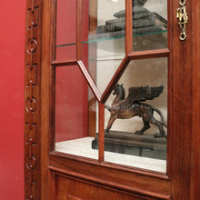 Load image into Gallery viewer, x SOLD Antique French Rosewood China Cabinet or Two door Bookcase, Glass Shelves B11530