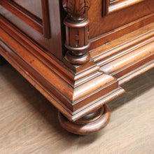 Load image into Gallery viewer, x SOLD Antique French Hall or Side Cabinet, Walnut, Burr Walnut and Marble Lamp Table. B11695