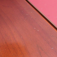 Load image into Gallery viewer, Vintage Australian Cedar Drop Leaf Drinks Trolley Side Table with End Drawers. B13143