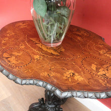 Load image into Gallery viewer, x SOLD An Antique Swedish Side or Centre Table featuring an Intricate Marquetry Inlay. B11979