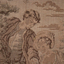 Load image into Gallery viewer, Antique French Aubusson Hand-made Tapestry in the Original Oak Frame. B11343