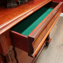 Load image into Gallery viewer, Antique Australian Cedar Single-Drawer Sideboard Chiffonier, or Hall Cabinet. B11792