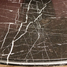 Load image into Gallery viewer, x SOLD An Oval Vintage French Hand-painted Oval Coffee Table with Black Marble Top. B11704