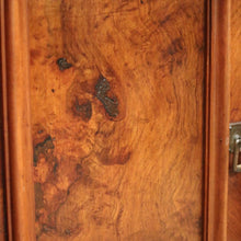 Load image into Gallery viewer, x SOLD Antique French Hall or Side Cabinet, Walnut, Burr Walnut and Marble Lamp Table. B11695