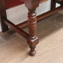 Load image into Gallery viewer, x SOLD Pair of Vintage French Lamp Tables or Bedside Table, with Single drawer, turned legs and reeding. B11842