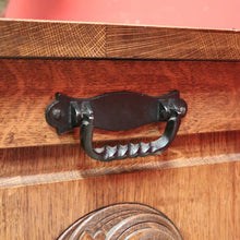 Load image into Gallery viewer, x SOLD Antique French Blanket Box, Oak Coffer or Coffee Table with Carved Detail. B11626