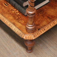 Load image into Gallery viewer, Antique English Walnut What Not, Three Tier Plant Stand or Display Shelf. B11937