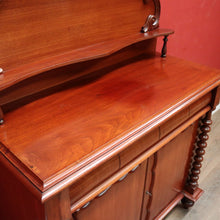 Load image into Gallery viewer, Antique Australian Cedar Single-Drawer Sideboard Chiffonier, or Hall Cabinet. B11792