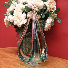 Load image into Gallery viewer, x SOLD Vintage Retro Murano-Style Art Glass Vase, Manufacture De Boussu, De Maitrise. B11641