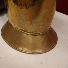 Load image into Gallery viewer, x SOLD Vintage French Brass Umbrella Holder or Kindling, Firewood Holder B11437
