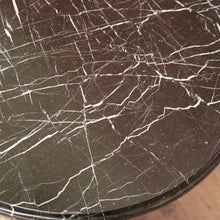 Load image into Gallery viewer, x SOLD An Oval Vintage French Hand-painted Oval Coffee Table with Black Marble Top. B11704