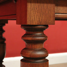 Load image into Gallery viewer, x SOLD Antique French Dining Table with Two Extension Leaves and Stretcher Base. B11818