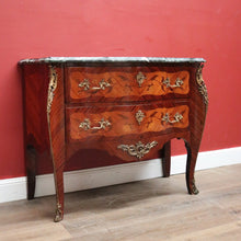 Load image into Gallery viewer, x SOLD Antique French Mahogany and Marble Top Chest of Drawers, Hall Cabinet, Chest. B11331