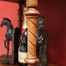 Load image into Gallery viewer, Antique English Walnut What Not, Three Tier Plant Stand or Display Shelf. B11937