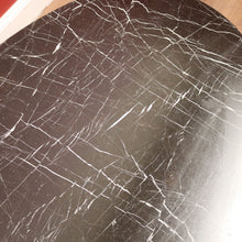 Load image into Gallery viewer, x SOLD An Oval Vintage French Hand-painted Oval Coffee Table with Black Marble Top. B11704