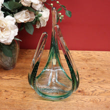 Load image into Gallery viewer, x SOLD Vintage Retro Murano-Style Art Glass Vase, Manufacture De Boussu, De Maitrise. B11641