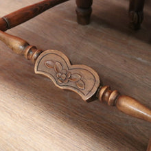 Load image into Gallery viewer, x SOLD Set of 4 Antique French Walnut and Rush Seat Dining or Kitchen Chairs. B11813