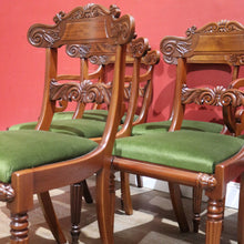 Load image into Gallery viewer, x SOLD Set of Six Dining or Kitchen Chairs including Two Carver or Armchairs B11516