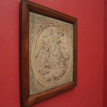Load image into Gallery viewer, Antique French Aubusson Hand-made Tapestry in the Original Oak Frame. B11496