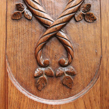 Load image into Gallery viewer, x SOLD Antique French Oak Armoire, Wardrobe, Linen Press. Antique Blind Bookcase or Storage Cabinet. B11294