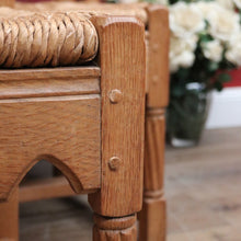 Load image into Gallery viewer, x SOLD Set of Six Antique Dining Chairs or Kitchen Chairs, Carved Gothic Detail. B11512