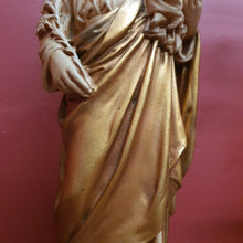 Load image into Gallery viewer, x SOLD Antique Ceramic-Chalk or plaster Sculpture Statue or Figurine, Home Worship or Devotion. B11726