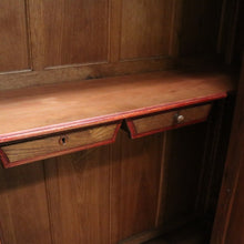 Load image into Gallery viewer, x SOLD Antique French Walnut and Mirror Armoire Wardrobe with Carved Floral detail. B11535