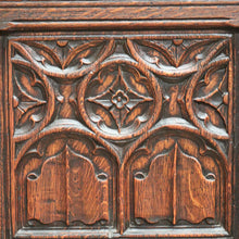 Load image into Gallery viewer, x SOLD Antique French Oak Sideboard, Three Door, Three Drawer Gothic Sideboard, Hall Cabinet. B11476