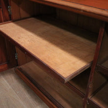 Load image into Gallery viewer, x SOLD Antique American Mahogany Shop Counter, Clerk's Cabinet now a TV Unit or Sideboard. B11791