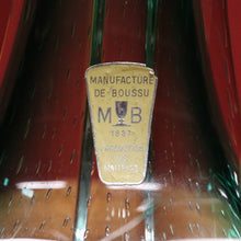 Load image into Gallery viewer, x SOLD Vintage Retro Murano-Style Art Glass Vase, Manufacture De Boussu, De Maitrise. B11641