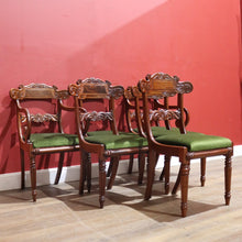 Load image into Gallery viewer, x SOLD Set of Six Dining or Kitchen Chairs including Two Carver or Armchairs B11516