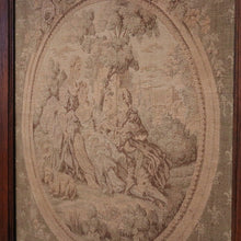 Load image into Gallery viewer, Antique French Aubusson Hand-made Tapestry in the Original Oak Frame. B11496