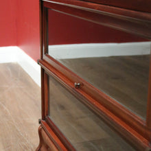 Load image into Gallery viewer, x SOLD Antique Solicitors Bookcase, Four Section Glass Door Bookcase Wernicke Barristers Bookcase. B11795