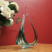 Load image into Gallery viewer, x SOLD Vintage Retro Murano-Style Art Glass Vase, Manufacture De Boussu, De Maitrise. B11641