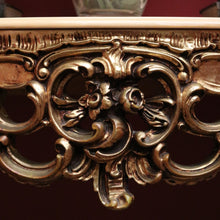 Load image into Gallery viewer, x SOLD Antique Italian Console Table, Hall Table. Gilt Timber and Gesso Table with Marble Top. B11386