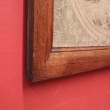 Load image into Gallery viewer, Antique French Aubusson Hand-made Tapestry in the Original Oak Frame. B11496